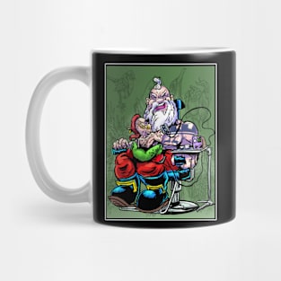 Santa's New Tattoo Mug